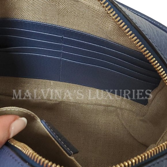 GUCCI BAG 449413 MINI BREE CROSSBODY CAMERA CASE GG GUCCISSIMA LOGO CANVAS - Picture 14 of 16